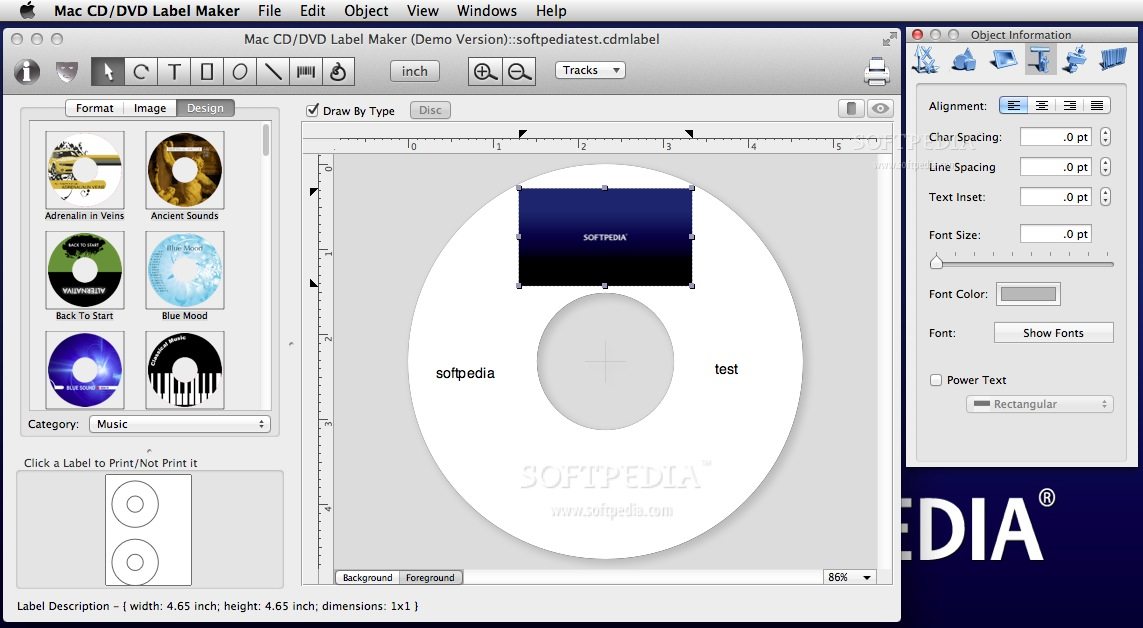 cd label maker for mac